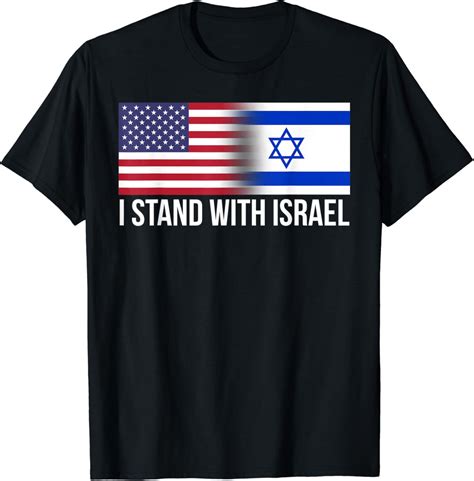 stand with israel tee shirts.